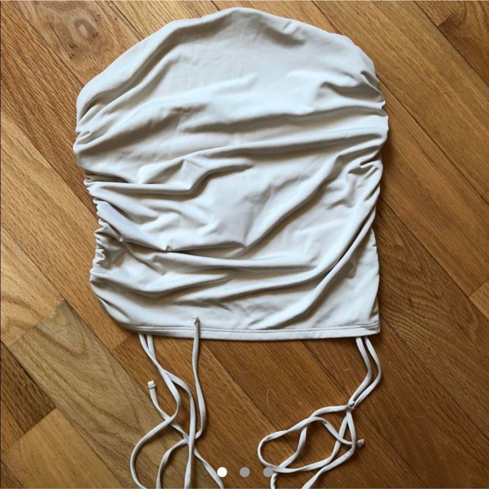 Strapless Crop Top